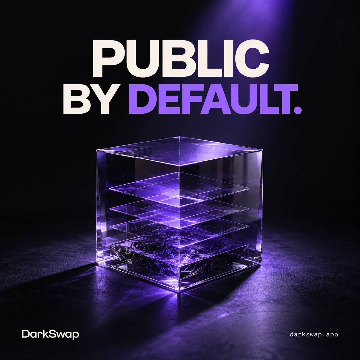 DarkSwap campaign art: public by default